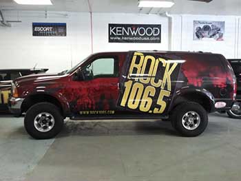 Rock 106.5 promo vehicle