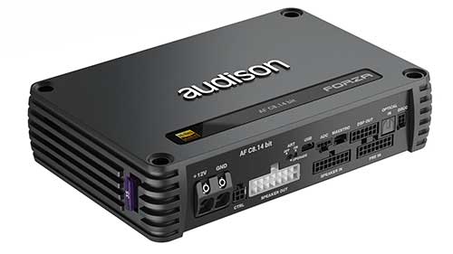 audison DSP Amplifier | 800 W | 14 CH DSP + 8 x 100 W @ 2 ohm | D-class Fully Bridgeable 