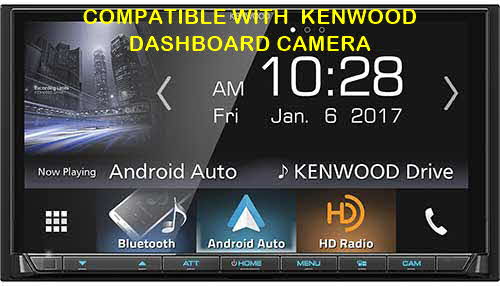 Kenwood 6.95" In Dash Double Din Monitor Receiver with Built in Bluetooth & HD Radio 