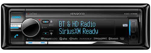 Kenwood eXcelon In-Dash CD Receiver with Built in Bluetooth and HD Radio