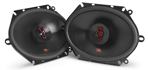 JBL 500W Peak (100W RMS) 6x8" Stage3 Series 2-way Coaxial 3-ohm Speakers