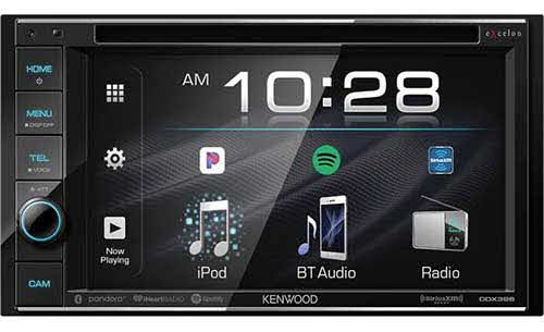 Kenwood excelon 6.2� DVD Receiver with Bluetooth