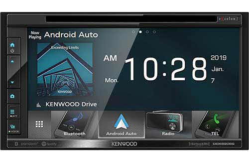 Kenwood eXcelon Double DIN 6.8" DVD Receiver with Bluetooth
