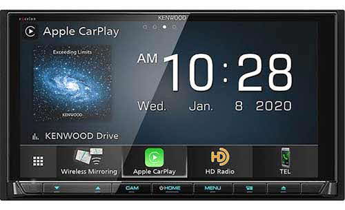 Kenwood eXcelon 6.8" DVD Receiver with Bluetooth & HD Radio
