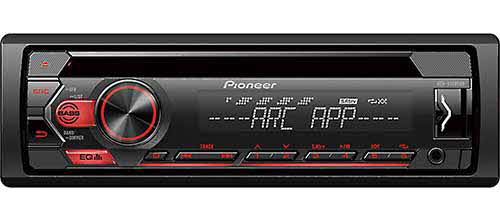 PIONEER CD Receiver with Pioneer ARC App and USB Control for Certain Android Phones