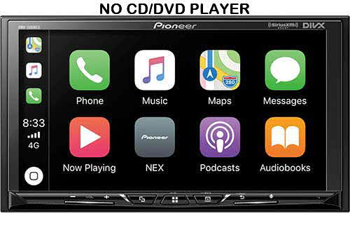 PIONEER NEX Digital Multimedia Video Receiver with 7" WVGA Display, Apple CarPlay�, Android Auto�, Built-in Bluetooth�, and SiriusXM-Ready� Ready