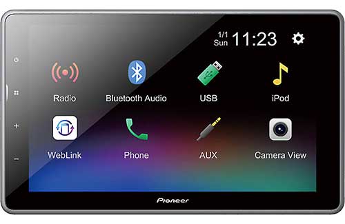 PIONEER NEX 9" Capacitive Touchscreen, Amazon Alexa when Paired with Pioneer Vozsis App, Bluetooth, Back-up Camera Ready - Digital Media Receiver