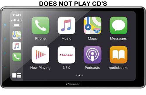 PIONEER NEX Multimedia Receiver with 9" HD Capacitive Touch Floating Display