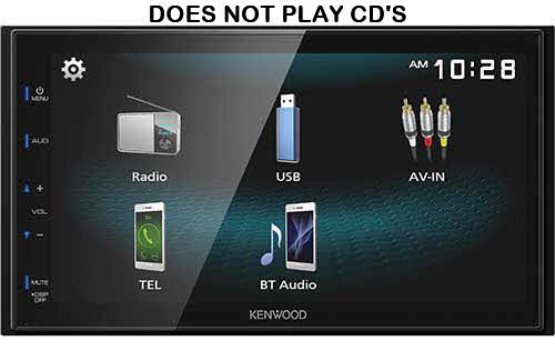 KENWOOD Digital multimedia receiver (does not play CDs)
