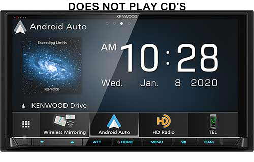 Kenwood eXcelon Digital Multimedia Receiver with Bluetooth & HD Radio