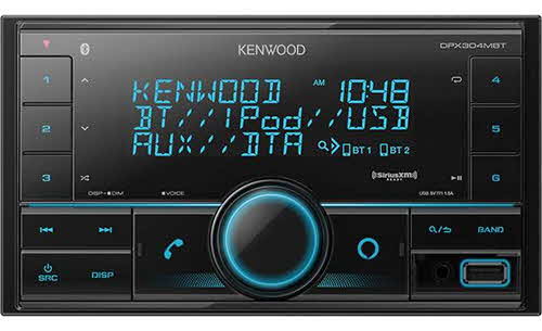 KENWOOD digital media receiver with built-in Bluetooth