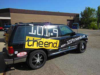 101.9 The End. Installed a JVC HD Radio System.