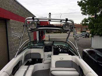 Supra Boat. Installed a pair of Rockford Fosgate Tower Speakers and a Kenwood Marine Receiver.