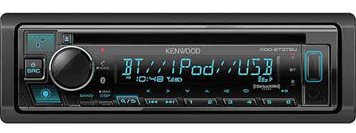 KENWOOD Single DIN CD Receiver with Bluetooth