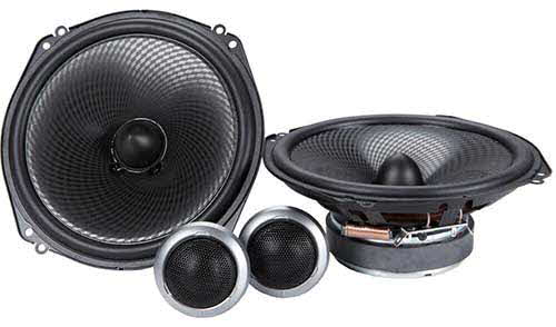 Kenwood 7" 2-Way KFC Series Component Car Speakers System