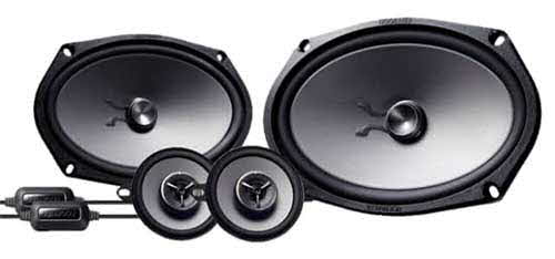 Kenwood eXcelon 6X9" Component Speakers - Shallow 6x9" with 3.5" Components