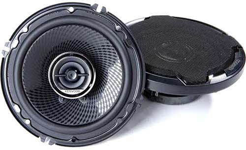 KENWOOD 6-1/2" 2-way car speakers