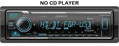 KENWOOD eXcelon Digital Media Receiver with Bluetooth & HD Radio