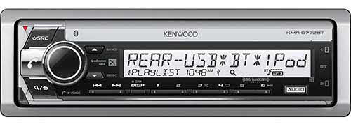 KENWOOD Marine CD receiver with Bluetooth