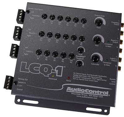 AudioControl 6-channel line output converter with equalizer � add amps to your factory system 