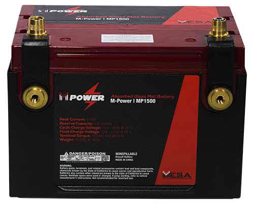 MESA Power 1500 Amp Dry Cell Battery 