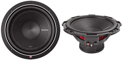 ROCKFORD FOSGATE 12" Punch P1 4-Ohm SVC Subwoofer