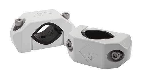 ROCKFORD FOSGATE Diecast Wakeboard Tower Clamp White