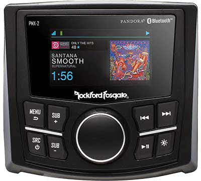 ROCKFORD FOSGATE Compact AM/FM/WB Digital Media Receiver 2.7" Display