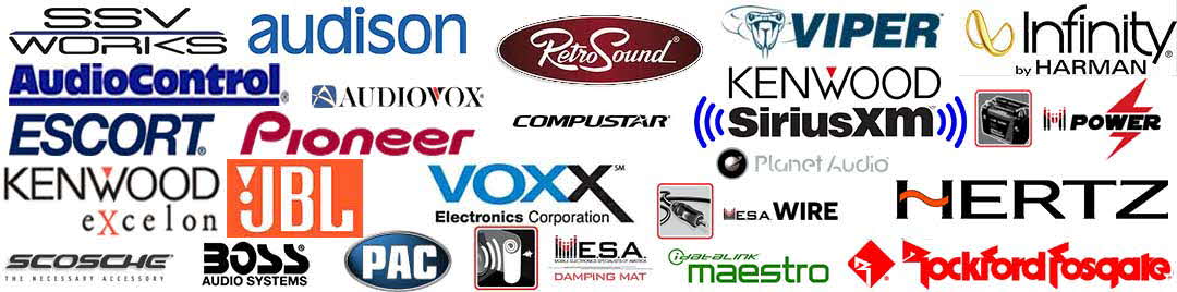 Sound Warehouse proudly carry the following brand names!