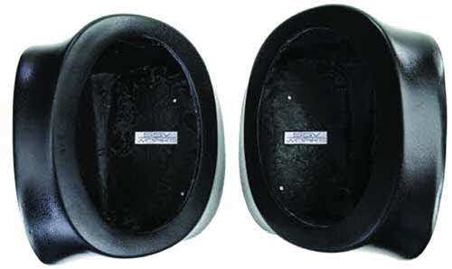 SSV Works Polaris Ranger Rear Speaker Pods - Unloaded 