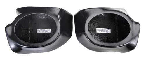 SSV Works Polaris Ranger Gen 2 6x9" Front Speaker Pods - Unloaded
