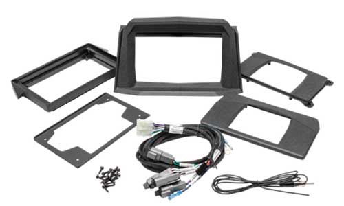ROCKFORD FOSGATE Upper/Lower Dash Kit for Most PMX Source Units on Select Polaris� RZR� Models
