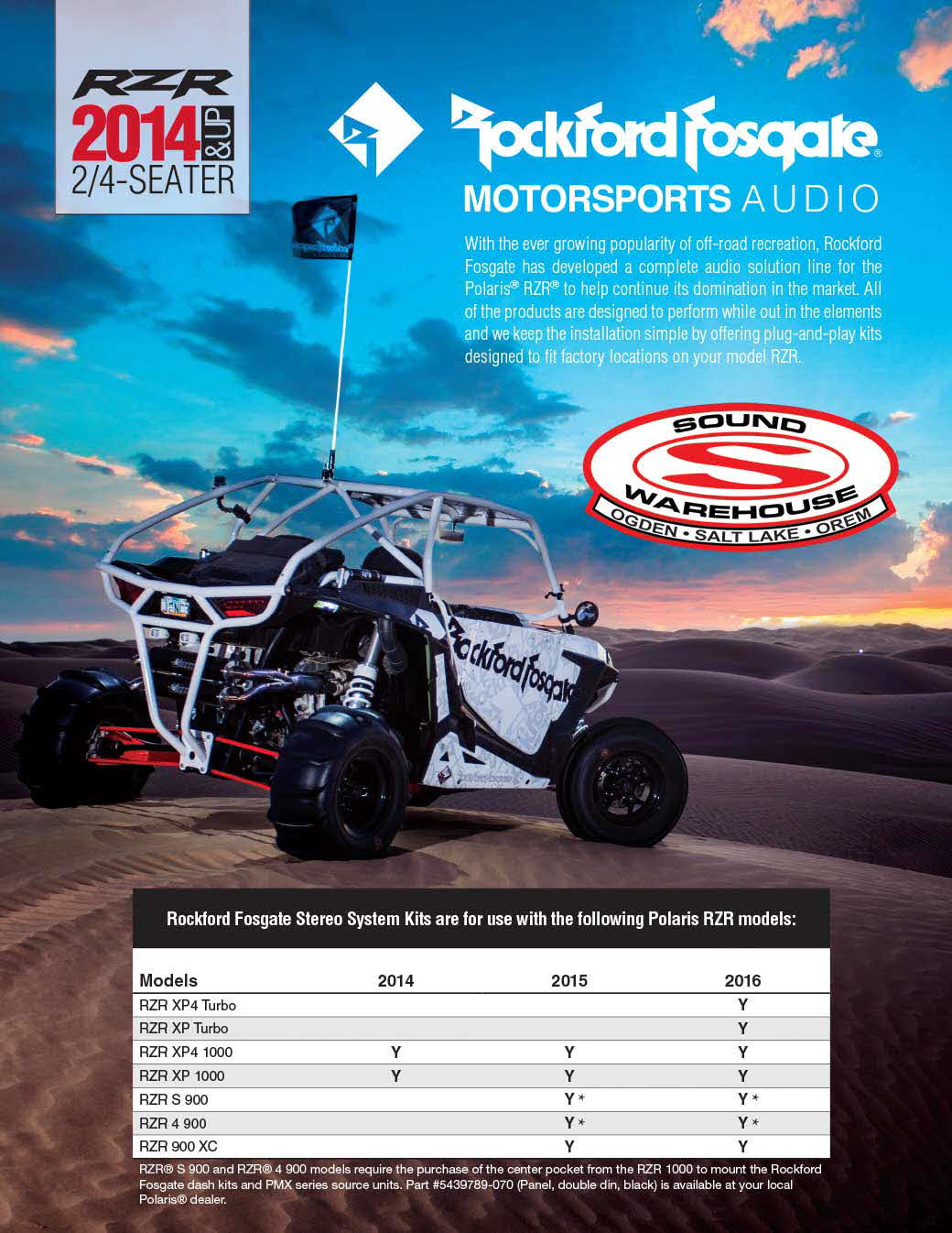 Rockford Fosgate Motorsports Audio