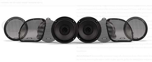 ROCKFORD FOSGATE 6.5 2-Way Element Ready Speakers for 2014-2023 Harley-Davidson (Gen-2) 