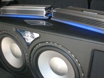 2008 Yukon - Kenwood Multimedia with Navigation, Diamond D-6 Power Amplifier and Subwoofers with Custom Bass Box, Diamond Hex Pro Component Speaker System and Accumat Sound Dampening.