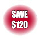 SAVE $120 SAVE $120